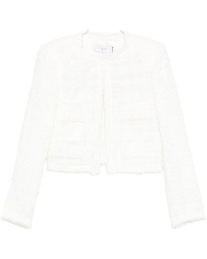 IRO Safira Cotton Blend Jacket - White