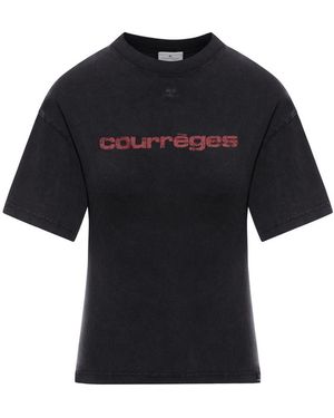 Courreges T-Shirts - Black