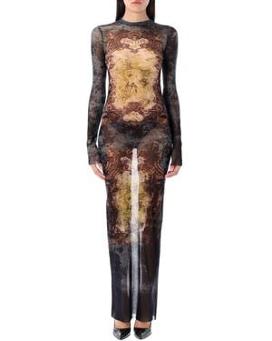 Jean Paul Gaultier The Long Médaillon Skirt Dress - Multicolour