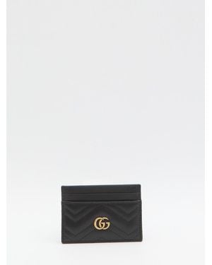 Gucci Gg Marmont Card Holder - White