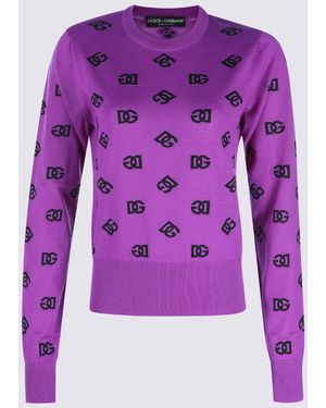 Dolce & Gabbana Sweaters - Purple