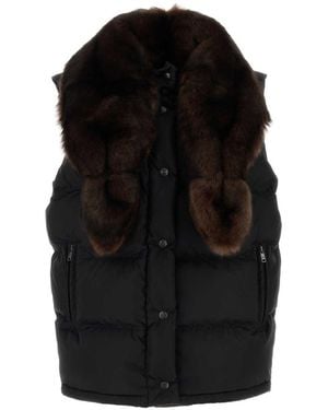 Prada Piumino Gilet - Black