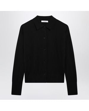 Max Mara Wool-Blend Cardigan - Black