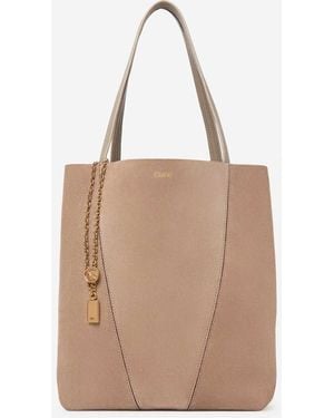 Chloé Spin Tote Bag - Natural