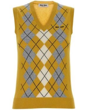 Miu Miu Knitwear - Yellow