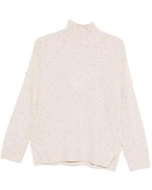 Yerse 'Daff' Turtleneck Jumper - White