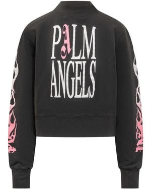Palm Angels Sweatshirt - Black