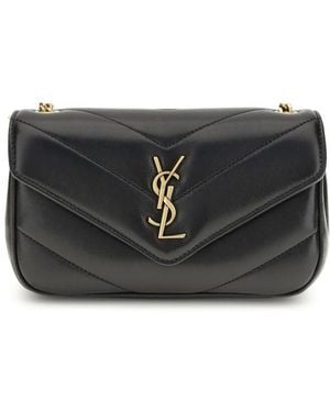 Saint Laurent Shoulder Bags - Black