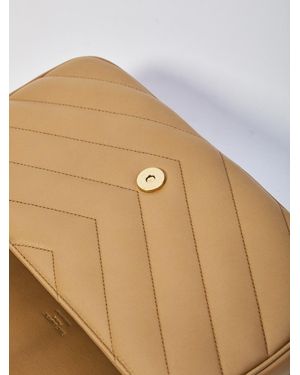 Saint Laurent Medium Loulou Bag - Natural