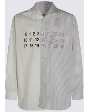 MM6 by Maison Martin Margiela Cotton Shirt - Gray