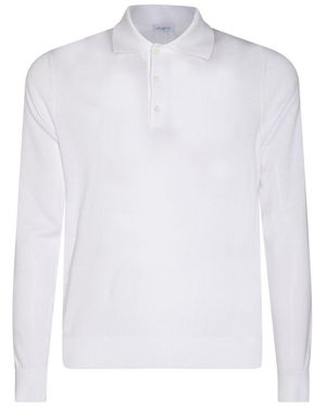 Malo Cotton Knitwear - White