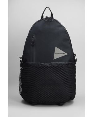 and wander Backpack - Black