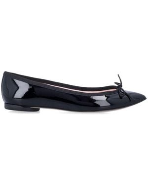Repetto Brigitte Pointy Toe Ballet Flats - Blue