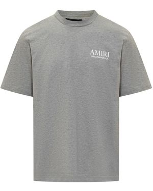 Amiri Bones T-Shirt - Grey