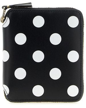 Comme des Garçons 'Polka Dots Printed' Wallet - Black