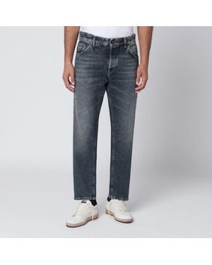 PT Torino Rebel Washed-Effect Jeans - Blue