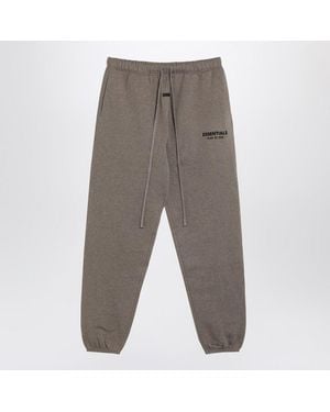 Fear Of God Jogging Trousers With Logo - Grey