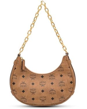 MCM Aren Vi Hobo Sml - Brown