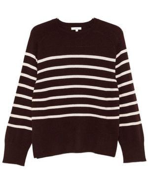 Yerse Striped Crew Neck Jumper - Multicolour