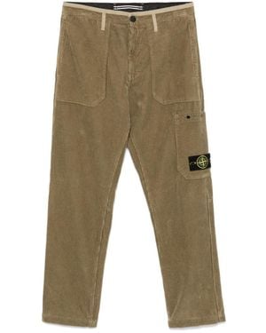 Stone Island Corduroy Trousers - Natural