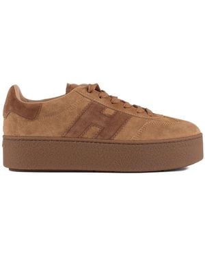 Hogan H681 Cool Trainers - Brown