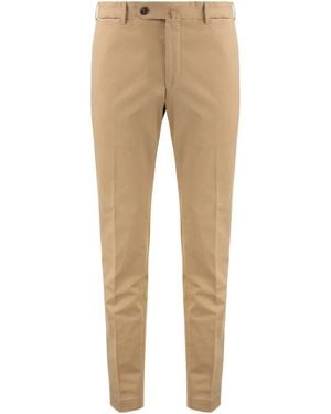 Slowear Stretch Cotton Chino Pants - Natural
