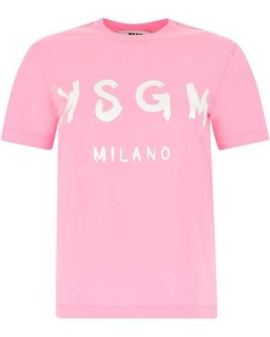 MSGM T-Shirt - Pink