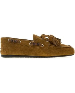 Miu Miu Moccasters - Brown