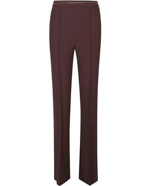 Elisabetta Franchi Pants - Purple