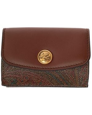 Etro Portafoglio Donna 9,5X6,6 - Brown