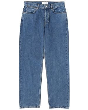 Marine Serre Cotton Jeans - Blue