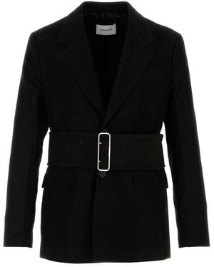 Ferragamo Salvatore Cotton Blazer - Black