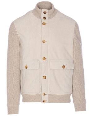 Brunello Cucinelli Coats - Natural