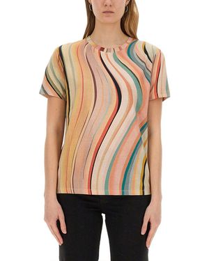 Paul Smith "New Swirl" T-Shirt - Black