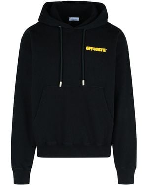 Off-White c/o Virgil Abloh Cotton Sweatshirt - Black