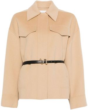 Sportmax Coats - Natural