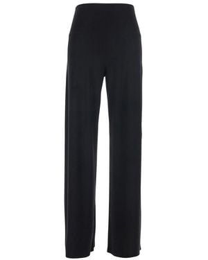 Norma Kamali Pants With Elastic Waist - Blue