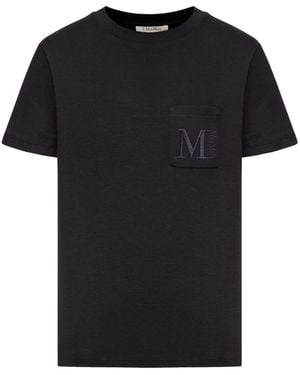 Max Mara Cotton T-Shirt - Black