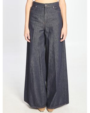 Max Mara Jeans Wide Leg - Blue