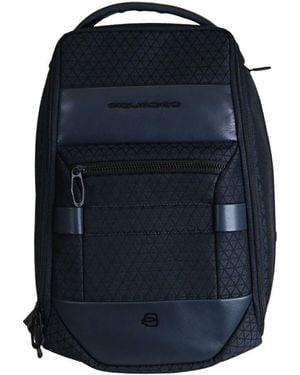 Piquadro Ipad Backpack Bags - Blue