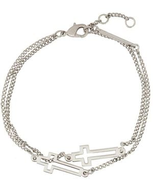 DSquared² Cross Bracelet - White
