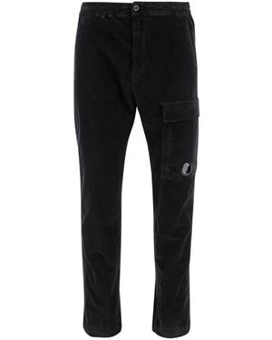 C.P. Company Cotton Cargo Pants - Black