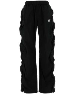 T By Alexander Wang Tech Fabric Cargo Pant - Black