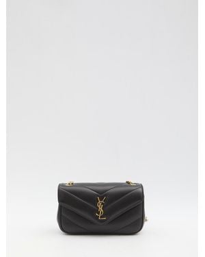 Saint Laurent Lou Lou Mini Bag - White