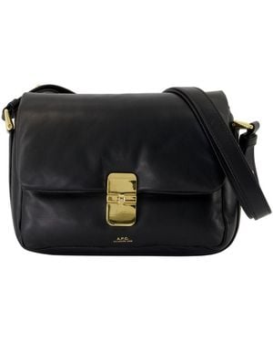 A.P.C. Grace Soft Crossbody - Black
