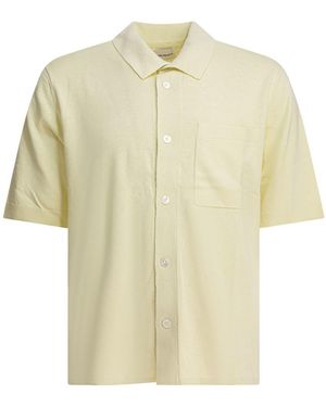 Norse Projects Rollo Cotton Linen Ss Shirt - White