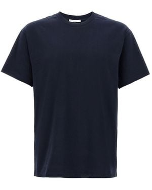 Tシャツ・カットソー GIVENCHY NAVY SHORT-SLEEVED T-SHIRT WITH LOGO Givenchy Navy Short-Sleeved T-Shirt With Logo – BALTINI
