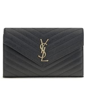 Saint Laurent Shoulder Bags - Grey