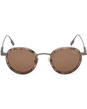 ZEGNA Sunglasses - Brown