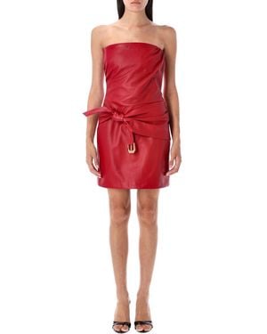 Versace 'Medusa Heritage' Dress - Red